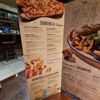 Red Lobster - Starters & Signature Cockails - Seafood Near Me - Pueblo, Colorado Red Lobster - Starters & Signature Cockails - Seafood Near Me - Pueblo, Colorado