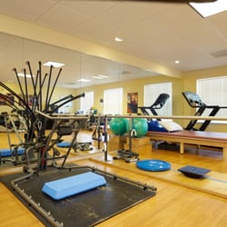 Belmont Village Senior Living - Center for Life Enhancement on-site fitness center. Professionally managed; wellness programs and therapy services available.