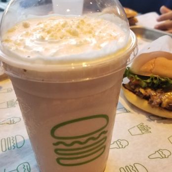 Shake Shack Birmingham - Strawberry cookies n cream shake - Burgers Near Me - Birmingham, Alabama