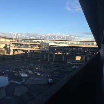 SeaTac/Airport Station - The walk from Sea-Tac to the rail station is not short, but easy walking - Train Stations Near Me - Seattle, Washington