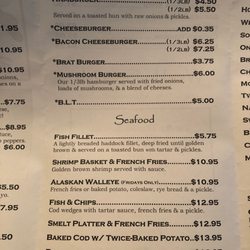 Augie's Bar & Grill - Sandwiches menu