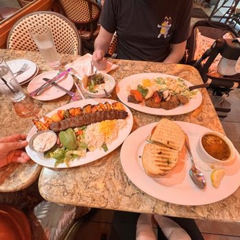 Panini Kabob Grill - Skewers and Chicken Pesto Panini - Mediterranean Near Me - Riverside, California Panini Kabob Grill - Skewers and Chicken Pesto Panini - Mediterranean Near Me - Riverside, California