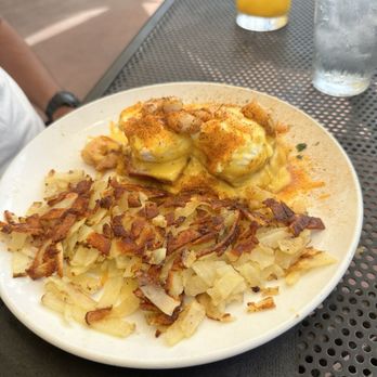 Brunch Snob - Cajun shrimp & grits Benny - Breakfast & Brunch Near Me - Phoenix, Arizona