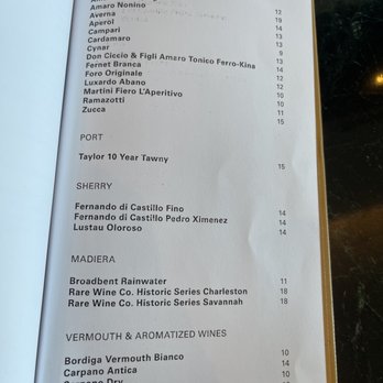 Bar Julian - Drink Menu - Cocktail Bars Near Me - Savannah, Georgia