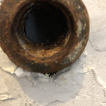 Guardian Plumbing - Drain pipe with threads mostly gone. - Plumbing Near Me Guardian Plumbing - Drain pipe with threads mostly gone. - Plumbing Near Me
