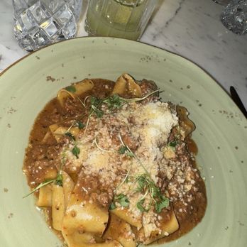 ELDO - Wagyu Bolognese hand cut pasta made in house - Seafood Near Me - El Dorado Hills, California ELDO - Wagyu Bolognese hand cut pasta made in house - Seafood Near Me - El Dorado Hills, California
