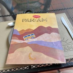 Pan AM - Cover of the menu
