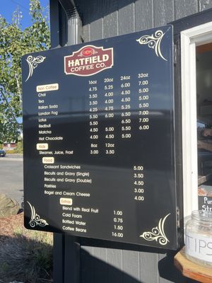 Menu photo 3 Hatfield Coffee Eugene, OR