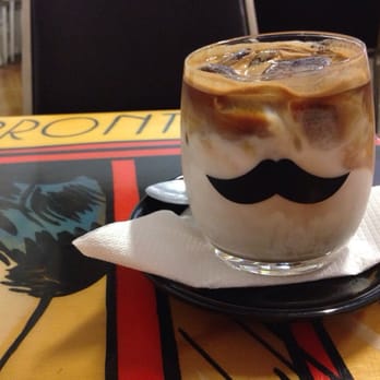 Bellissimo Coffee - Ice latte - $4.50. They also sell pre-bottled cold press. - Coffee & Tea Near Me - Bulimba, QLD