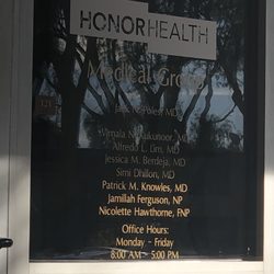 HonorHealth Medical Group - North Phoenix - Primary Care - Dr Knowles!