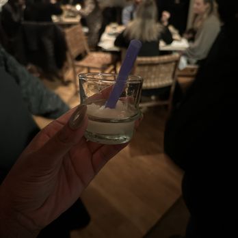 Graffiti Raw - Complimentary drink for waiting. - Seafood Near Me - Houston, Texas