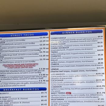 Taqueria Los Angeles - Most updated menu (oct. 2022) - Mexican Near Me - Peoria, Arizona Taqueria Los Angeles - Most updated menu (oct. 2022) - Mexican Near Me - Peoria, Arizona