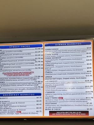 Menu photo 3 Taqueria Los Angeles Peoria, AZ Menu photo 3 Taqueria Los Angeles Peoria, AZ