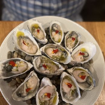 Kali Restaurant - Dozen of California oysters.... So buttery - New American Near Me - Los Angeles, California Kali Restaurant - Dozen of California oysters.... So buttery - New American Near Me - Los Angeles, California