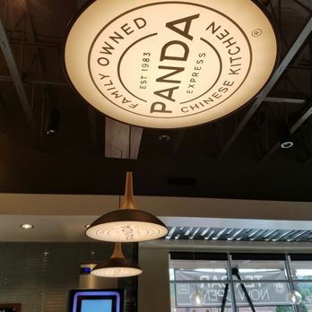 Panda Express - Unique lighting features - Chinese Near Me - Hacienda Heights, California