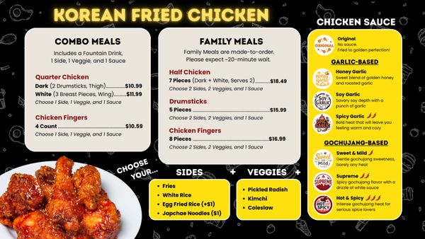 Menu photo 2 Chicken Bee Jacksonville, NC