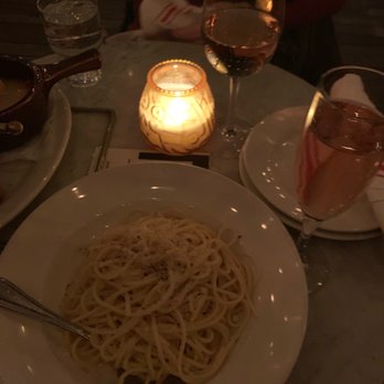 Ainslie - Cacio e Pepe and Bandol Rose, Domaine du Gros Nore, Provence 2018 - Beer Gardens Near Me - Brooklyn, New York