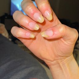 What I got....you can clearly see the glue/tip