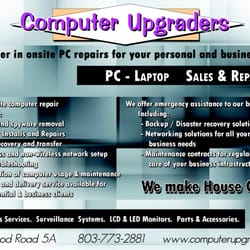 Computer Upgraders - Our Sumter Living Ad