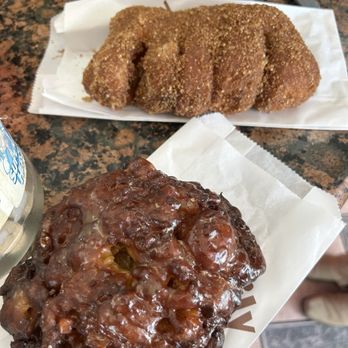 Donut Prince - Apple fritter and bear claw - Donuts Near Me - Burbank, California Donut Prince - Apple fritter and bear claw - Donuts Near Me - Burbank, California