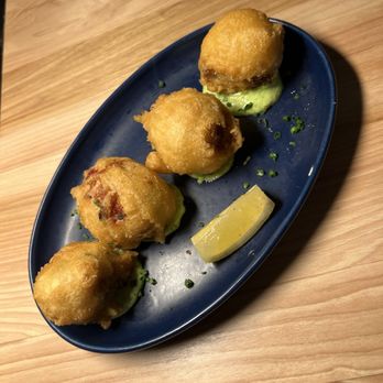 Estuary - Crab beignets - New American Near Me - New Port Richey, Florida Estuary - Crab beignets - New American Near Me - New Port Richey, Florida