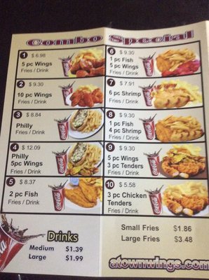Menu photo 3 A Town Wings Tallahassee, FL Menu photo 3 A Town Wings Tallahassee, FL