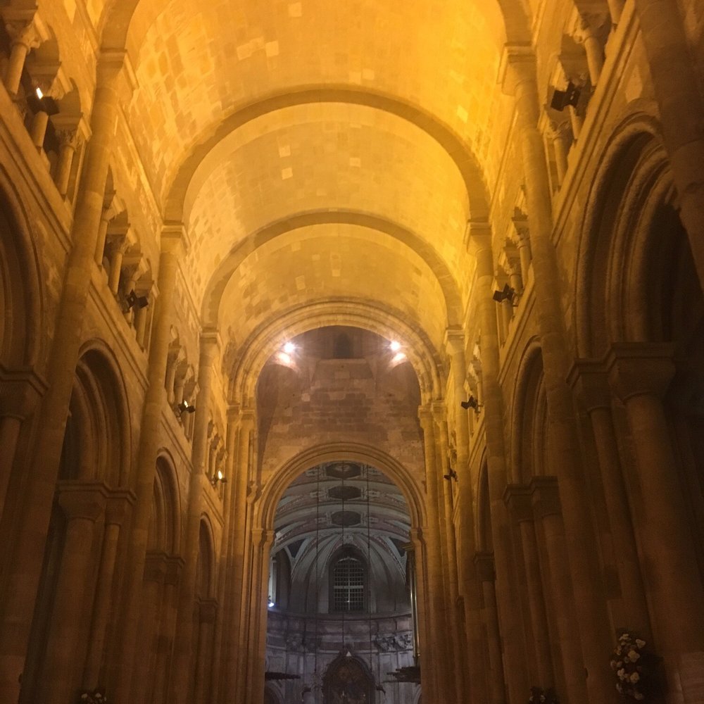 The ceiling