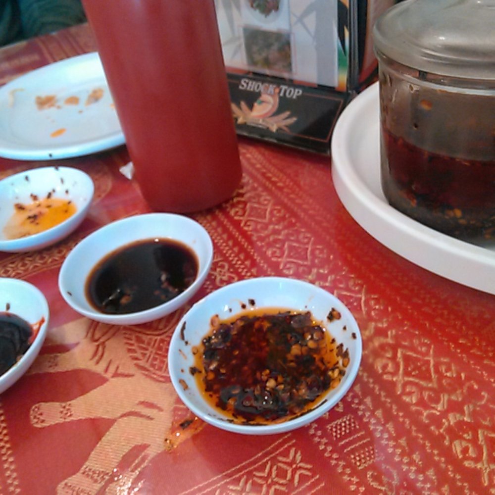Annie's Cambodian - A vast array of sauces for your customized eating pleasure. - Cambodian Near Me - Eureka, California Annie's Cambodian - A vast array of sauces for your customized eating pleasure. - Cambodian Near Me - Eureka, California