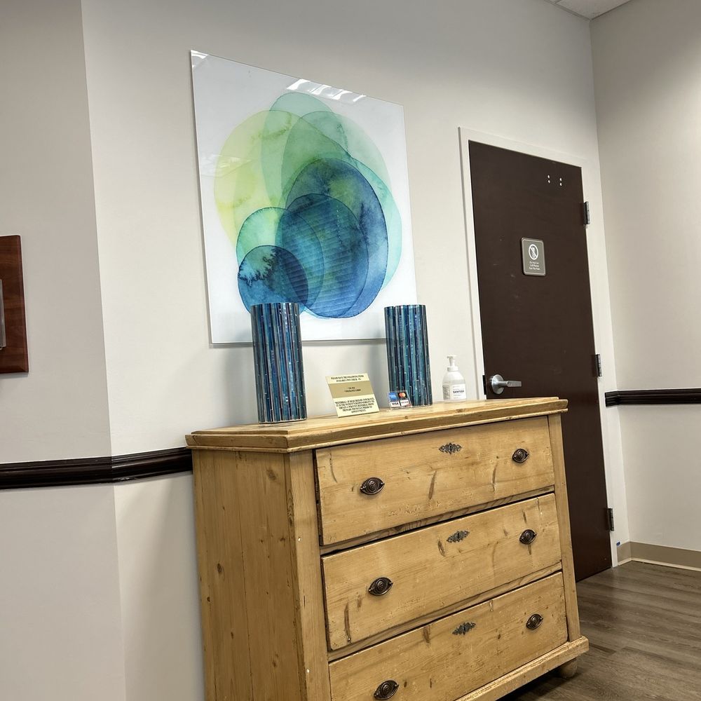 Picture and dresser