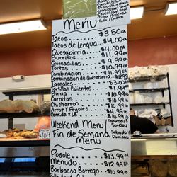 El Torito - Other special items