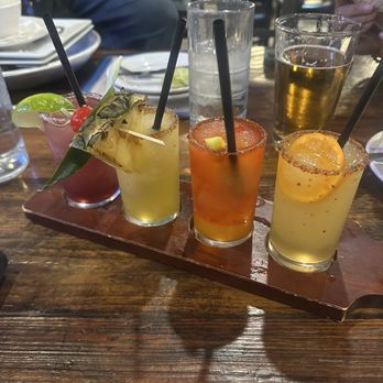 Anaya's Seafood Scratch Kitchen - Margarita flight - Seafood Near Me - Dallas, Texas