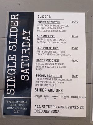 Menu photo 5 508 Tavern Vista, CA