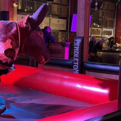 PBR Texas: A Coors Banquet Bar - Staff sitting around