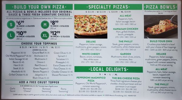 Menu photo 1 Marco's Pizza West Palm Beach, FL Menu photo 1 Marco's Pizza West Palm Beach, FL