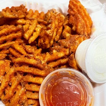 Bobaholics - Waffle Fries: large portion, crispy and lots of flavor! - Bubble Tea Near Me - San Jose, California Bobaholics - Waffle Fries: large portion, crispy and lots of flavor! - Bubble Tea Near Me - San Jose, California