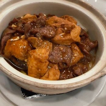 Bowl Kee Restaurant - Bean Curd & Vegetable in Hot Pot 牛肉豆腐時菜煲 - Chinese Near Me - Markham, Ontario