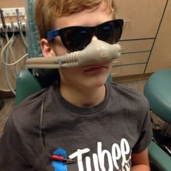 Dentistry For Children - Cumming Midway - Gus after getting his cavities filled