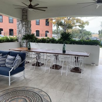 Psomi - Outside table by the fireplace with no wait - Bakeries Near Me - Tampa, Florida Psomi - Outside table by the fireplace with no wait - Bakeries Near Me - Tampa, Florida