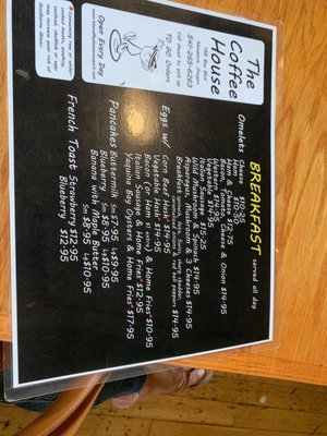 Menu photo 5 The Coffee House Newport, OR