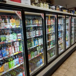 Chevron - Beer doors, bottles