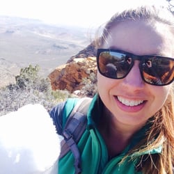 Hollow Rock Peak - Just filled up my Venti SB with snow, about to bomb someone