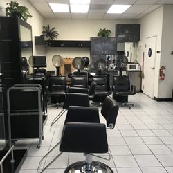 With Lethu, empty on MLK day, for haircut $30 for long hair, $25 for short