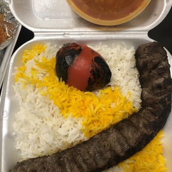 Chicken Chick - Beef Koobideh and perfectly steamed rice - Persian/Iranian Near Me - Lawndale, California
