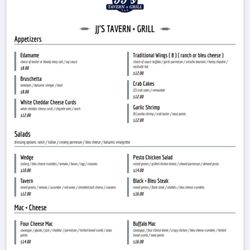 JJ’s Tavern + Grill