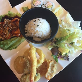 Arigato Sushi - Lunch Salmon Teriyaki - Sushi Bars Near Me - Salinas, California