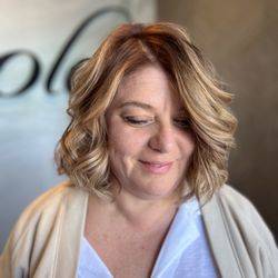Radiant Beauty Salon - Warm blonde balayage by Amanda