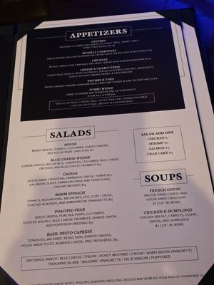 Menu photo 5 Bernard's Roanoke, VA