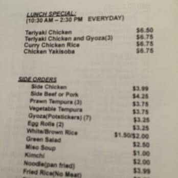 Joy Teriyaki - Lunch specials everyday - Chinese Near Me - Troutdale, Oregon