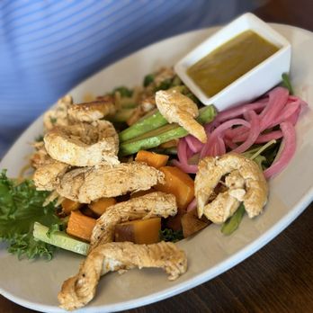Farm Bell Kitchen - Bowl with grilled chicken ... more like a salad - Southern Near Me - Charlottesville, Virginia Farm Bell Kitchen - Bowl with grilled chicken ... more like a salad - Southern Near Me - Charlottesville, Virginia