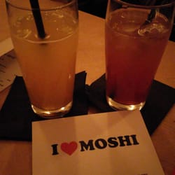 Moshibar - Sommer Getränke, maracuja mit Himbeer. Sehr interessant :)